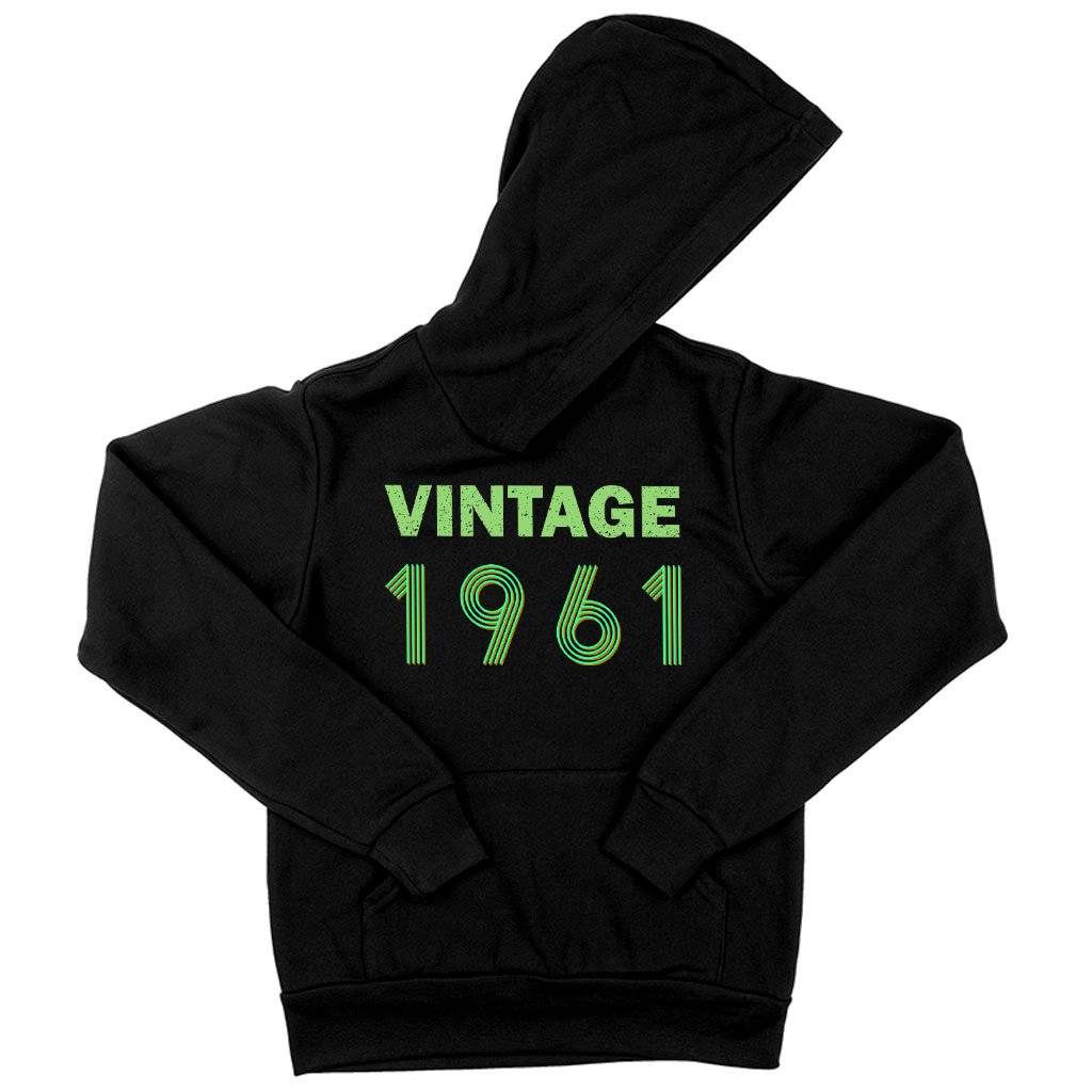 81836-00fdb2.jpeg Kids' Sponge Fleece Vintage 1961 Hoodie Kids & Baby Kids' Clothing Color : Athletic Heather|Black|Military Green