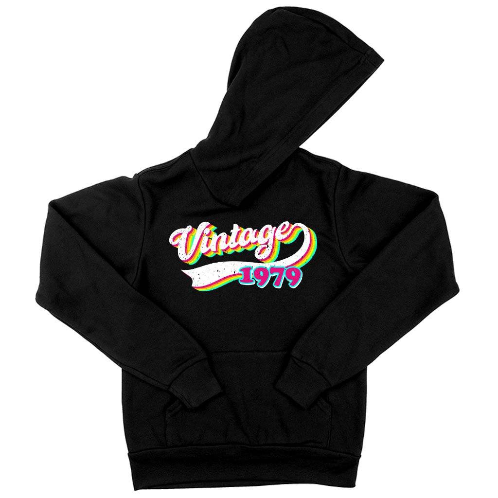 81875-d52989.jpeg Kids' Sponge Fleece Vintage 1979 Hoodie Kids & Baby Kids' Clothing Color : Athletic Heather|Dark Gray Heather|Black