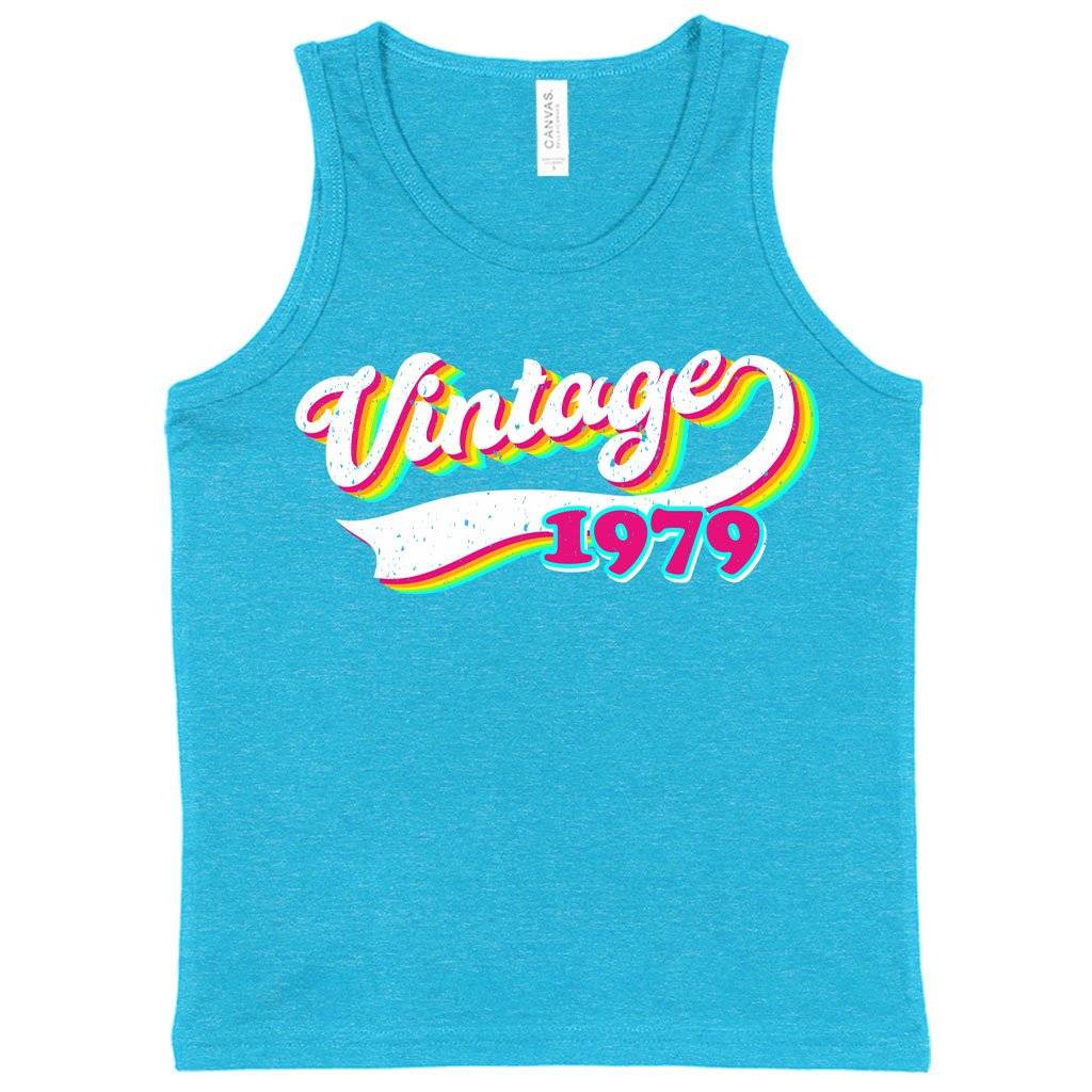 81878-e97dbc.jpeg Kids' Vintage 1979 Tank Kids & Baby Kids' Clothing Color : White|Neon Blue|Black