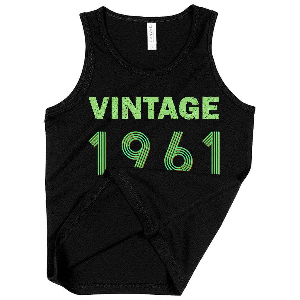 81886-1546a8.jpeg Kids' Vintage 1961 Tank Kids & Baby Kids' Clothing Color : White|Athletic Heather|Black
