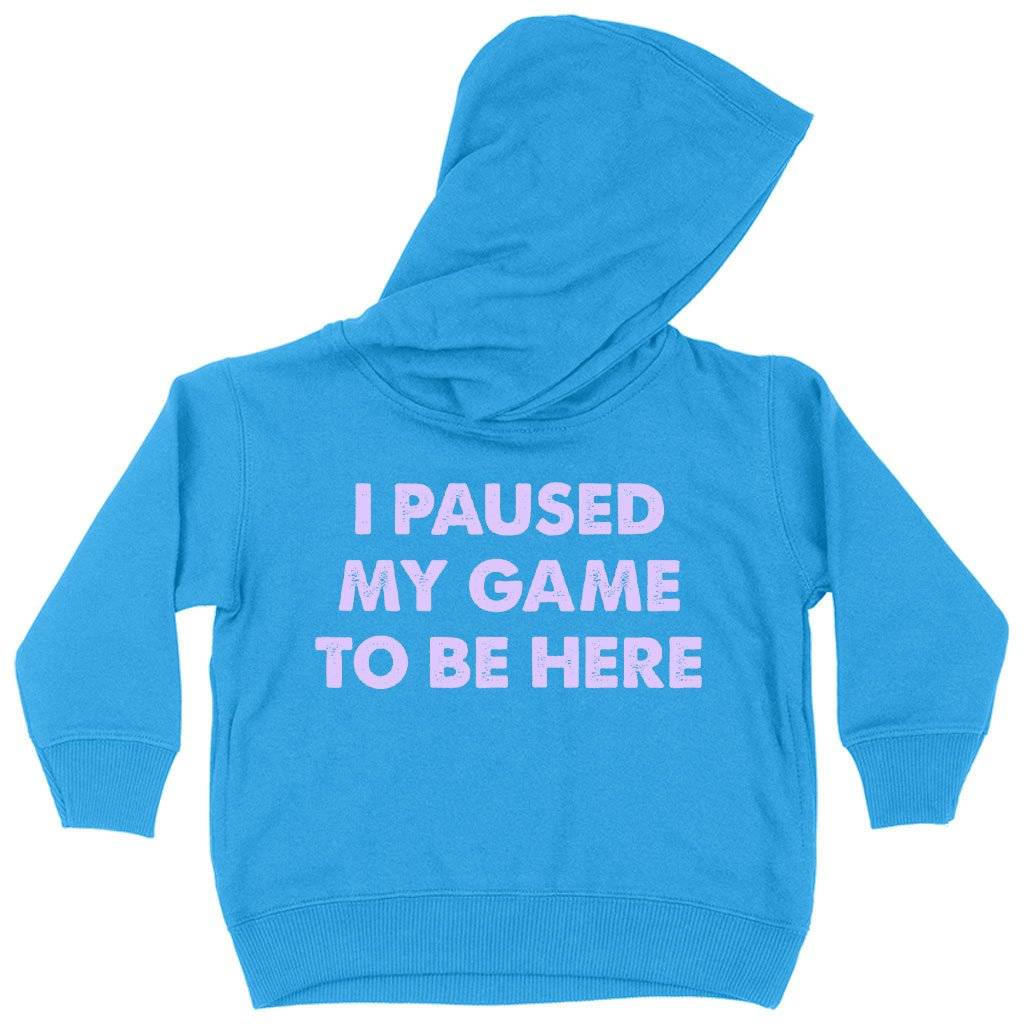 82152-d80660.jpeg Toddler I Paused My Game Best Funny Hoodie - Gamer Hoodie Kids & Baby Toddler Clothing Color : White|Black|Turquoise