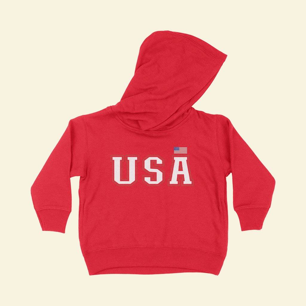 82267-3322f6.jpeg Toddler USA Hoodie Kids & Baby Toddler Clothing Color : Red|Turquoise|Black