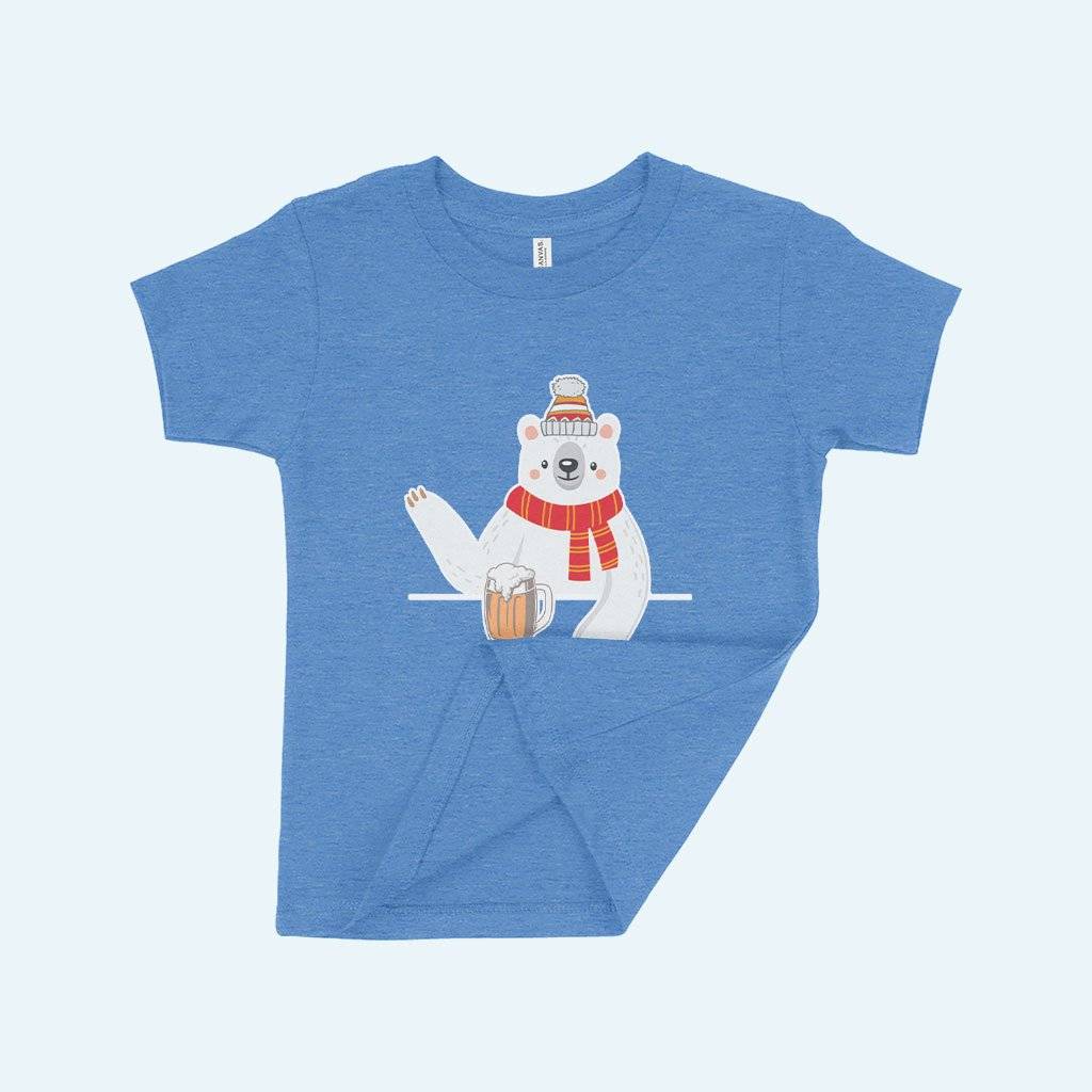 82270-abc02c.jpeg Toddler Polar Bear T-Shirt Kids & Baby Toddler Clothing Color : Heather Columbia Blue|Heather Dust|Kelly