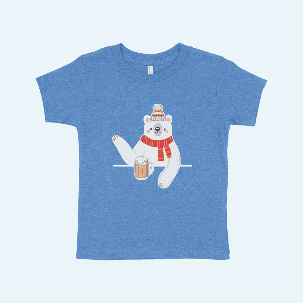 82270-b2bc6e.jpeg Toddler Polar Bear T-Shirt Kids & Baby Toddler Clothing Color : Heather Columbia Blue|Heather Dust|Kelly