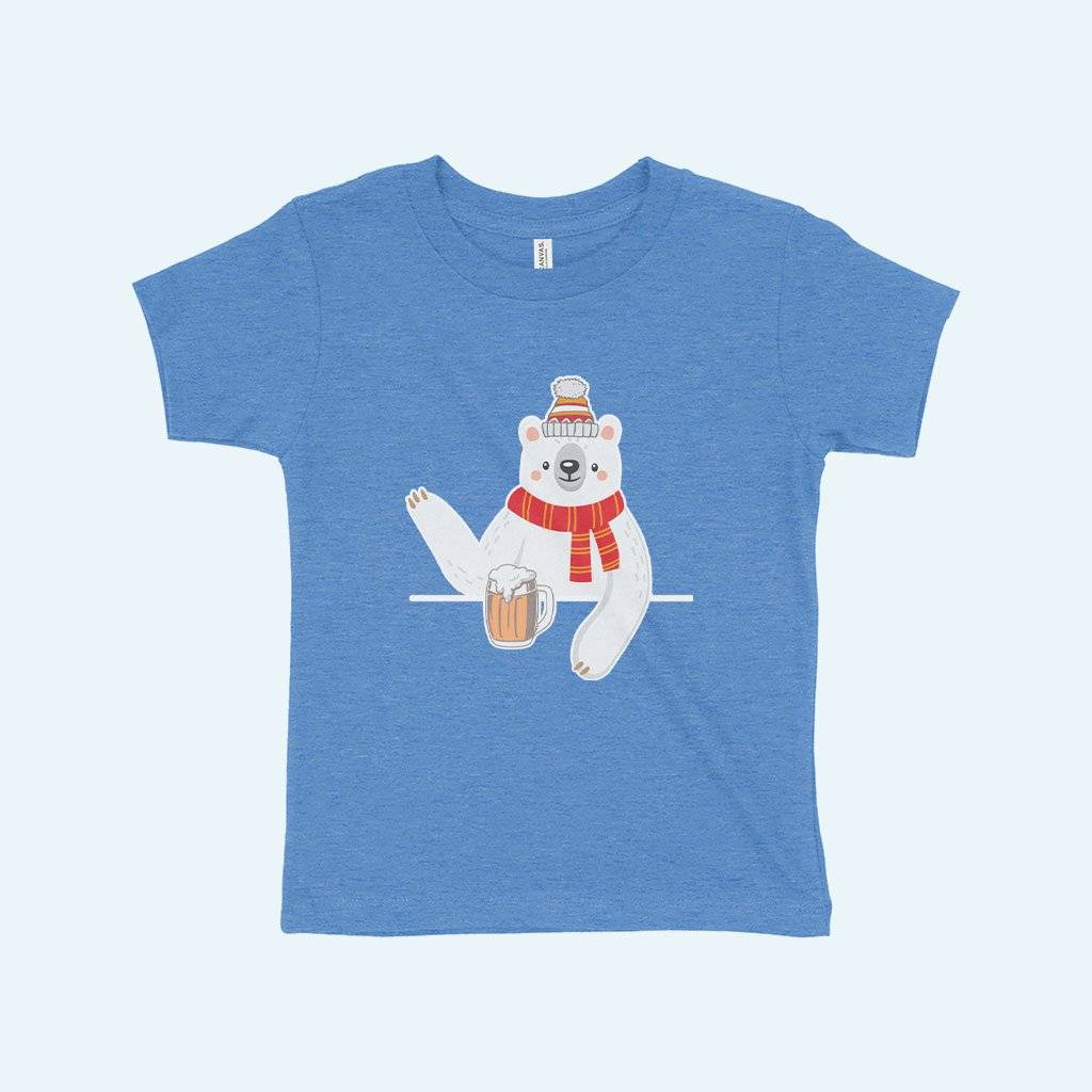 82270-e6af5d.jpeg Toddler Polar Bear T-Shirt Kids & Baby Toddler Clothing Color : Heather Columbia Blue|Heather Dust|Kelly