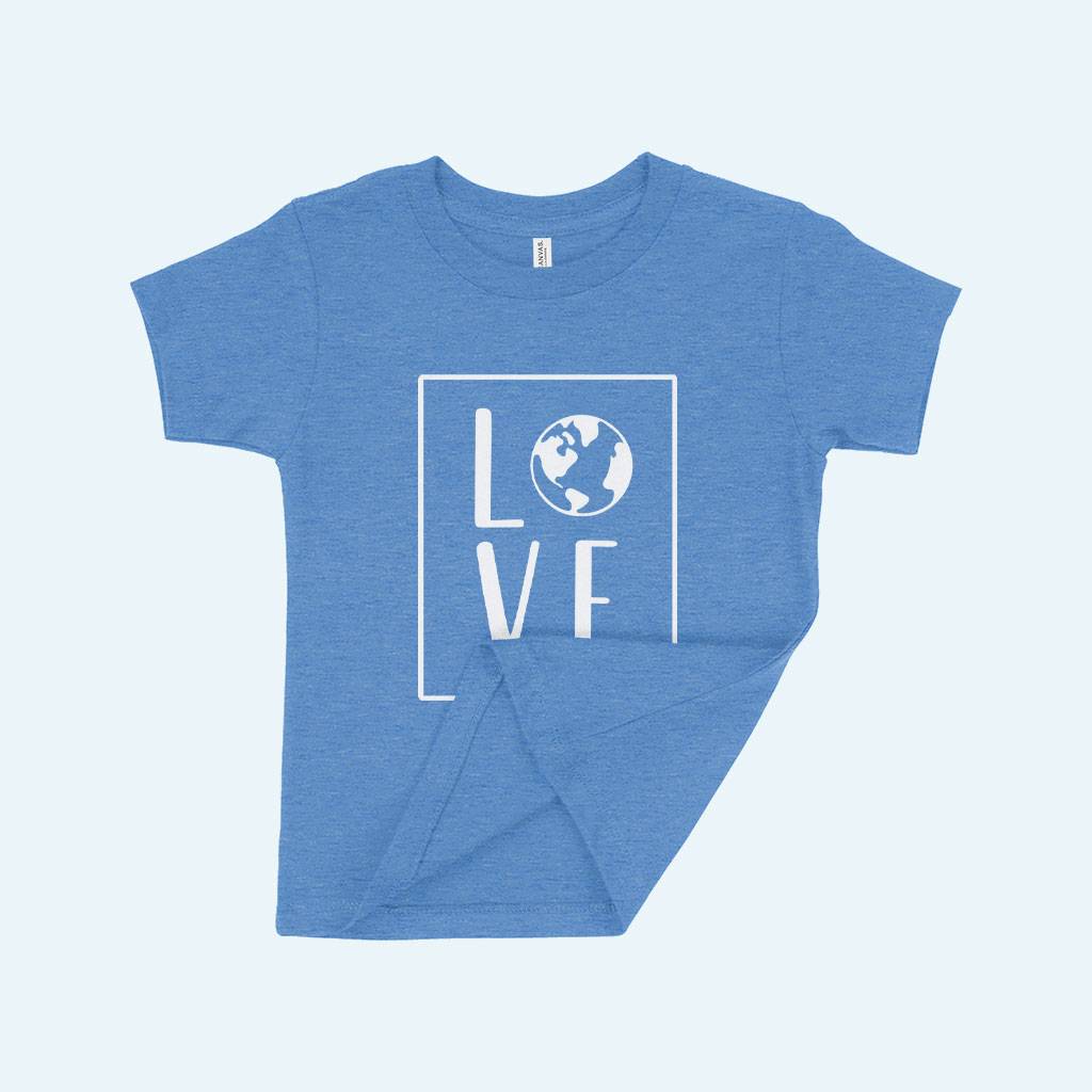 82271-f6f91c.jpeg Love Earth Toddler Jersey T-Shirt Kids & Baby Toddler Clothing Color : Athletic Heather|Heather Dust|Kelly|Heather Columbia Blue