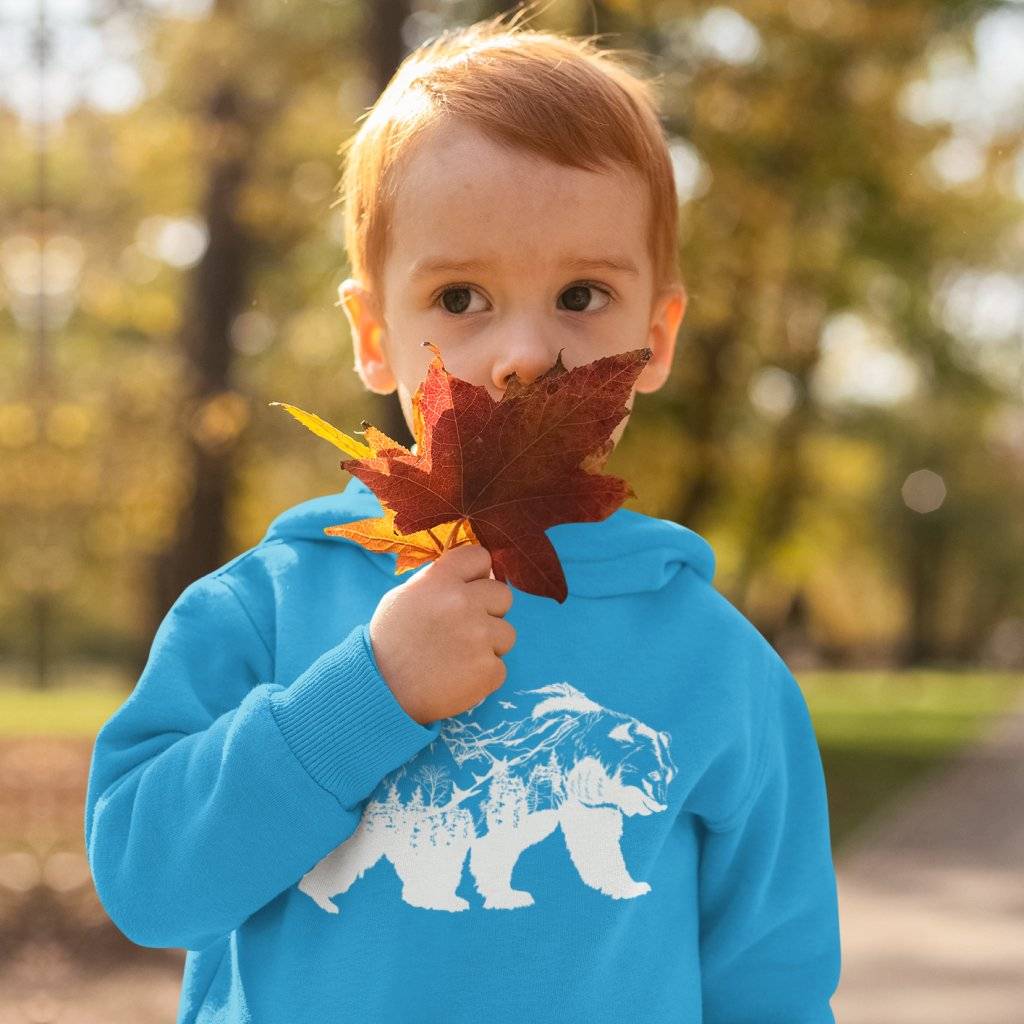 82272-d71417.jpg Toddler Mountain Bear Hoodie Kids & Baby Toddler Clothing Color : White|Turquoise|Kelly