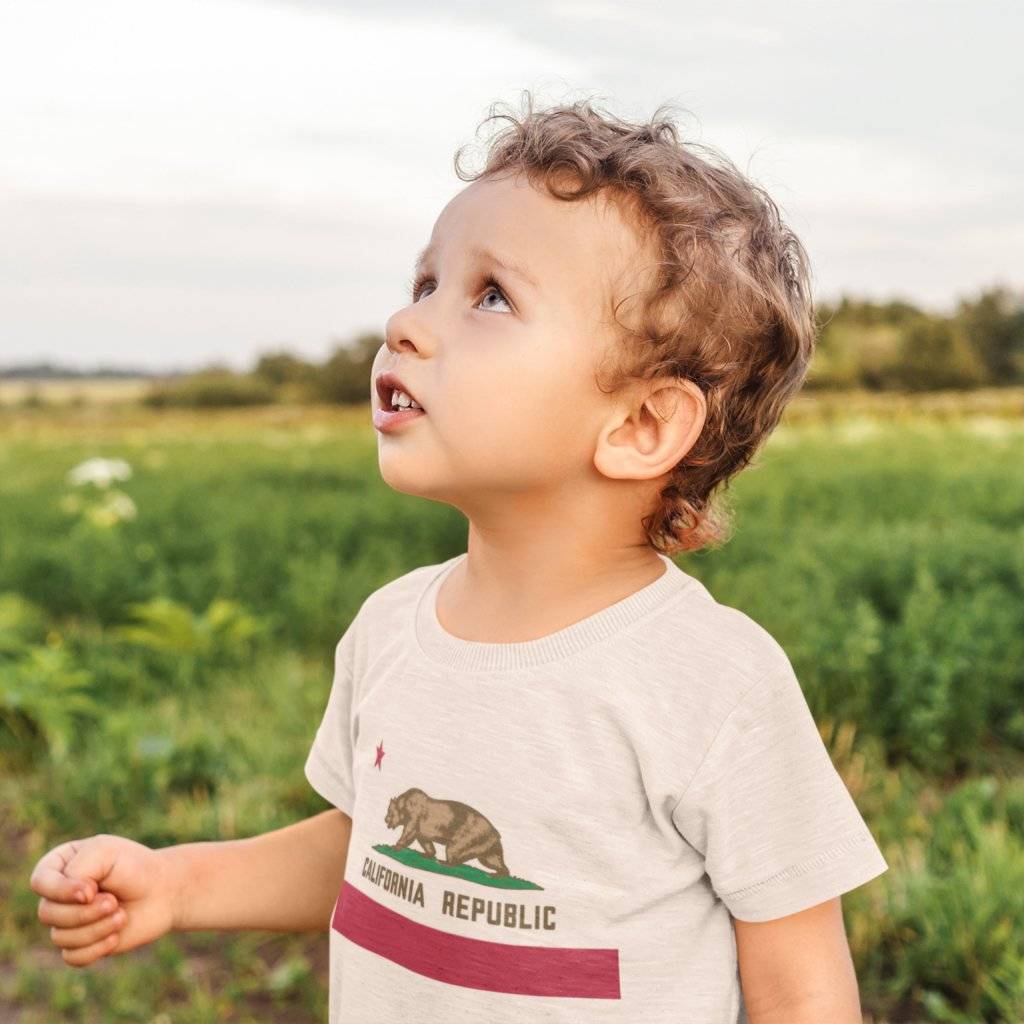 82274-7be599.jpg Toddler California Bear T-Shirt Kids & Baby Toddler Clothing Color : Athletic Heather|Heather Dust|Heather Yellow Gold