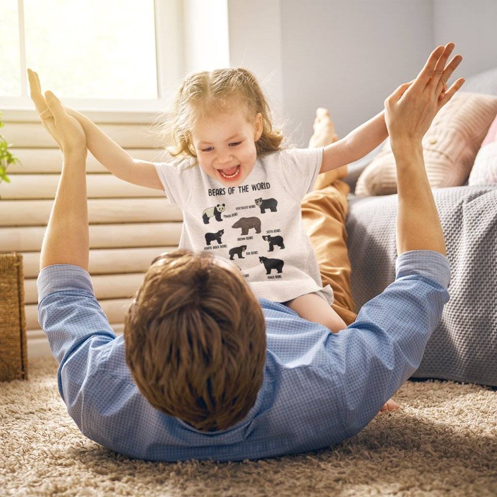 82282-4ba02d.jpg Toddler Bears of the World T-Shirt Kids & Baby Toddler Clothing Color : Athletic Heather|Heather Dust|Heather Yellow Gold