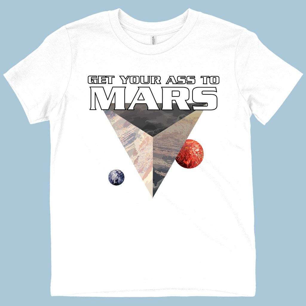 82544-97f056.jpeg Kids' Get Your Ass to Mars T-Shirt - Total Recall T-Shirt Kids & Baby Kids' Clothing Color : White|Black|Columbia Blue