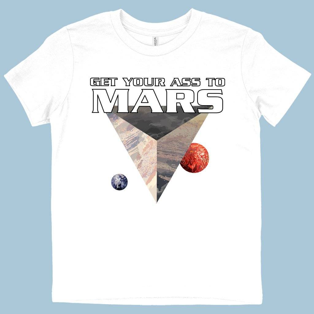 82544-e113a1.jpeg Kids' Get Your Ass to Mars T-Shirt - Total Recall T-Shirt Kids & Baby Kids' Clothing Color : White|Black|Columbia Blue