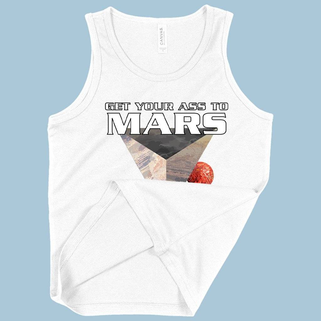 82552-169274.jpeg Kids' Get Your Ass to Mars Tank - Total Recall Tank Kids & Baby Kids' Clothing Color : Black|Neon Blue|White