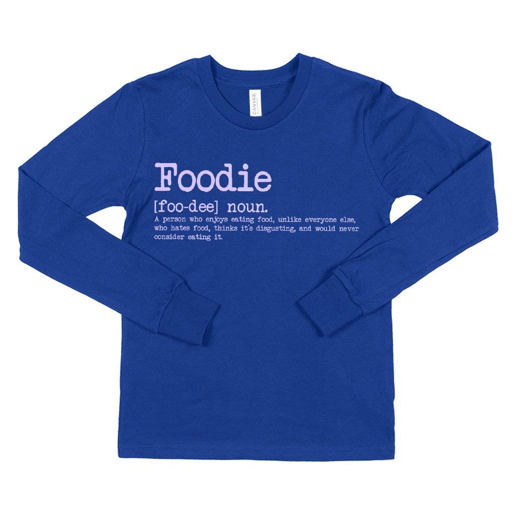82556-2e67db.jpeg Kids' Foodie Long Sleeve T-Shirt - Funny Food T-Shirts Kids & Baby Kids' Clothing Color : White|True Royal Blue|Heather Yellow Gold
