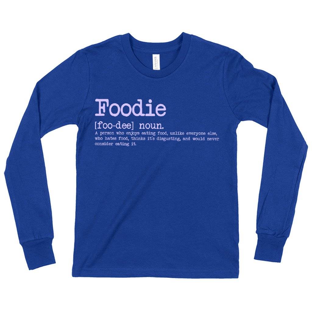 82556-39b509.jpeg Kids' Foodie Long Sleeve T-Shirt - Funny Food T-Shirts Kids & Baby Kids' Clothing Color : White|True Royal Blue|Heather Yellow Gold