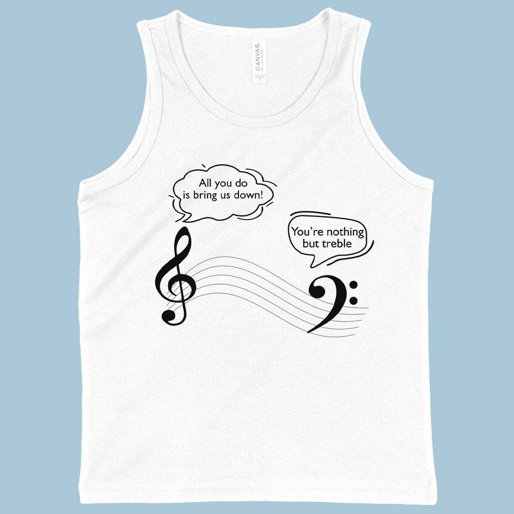 82557-8b113c.jpeg Kids' All You Do Is Bring Us Down Tank - Funny Music Tanks - Musician Tanks Kids & Baby Kids' Clothing Color : White|Athletic Heather|Black