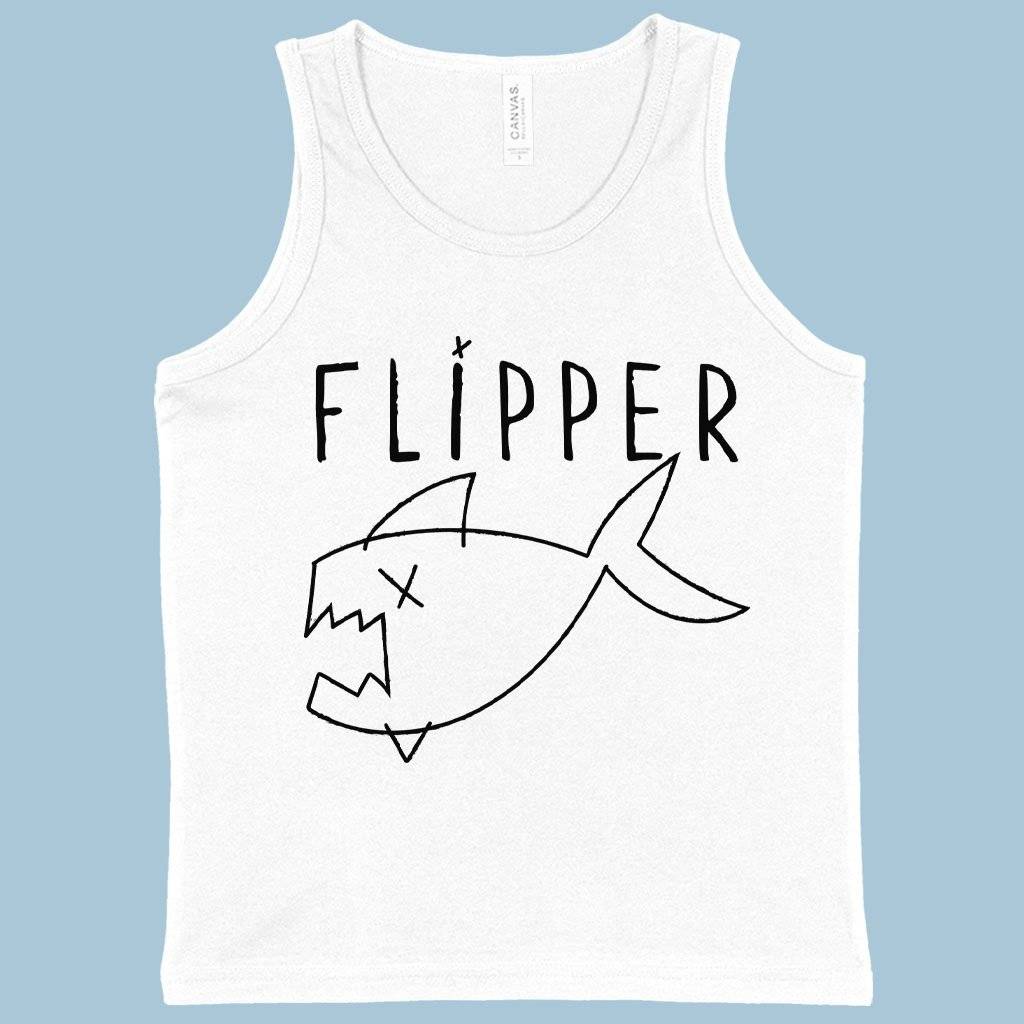 82833-38ccdc.jpeg Kids' Flipper Tank - Kurt Cobain Flipper Tank Kids & Baby Kids' Clothing Color : Neon Pink|Neon Blue|White