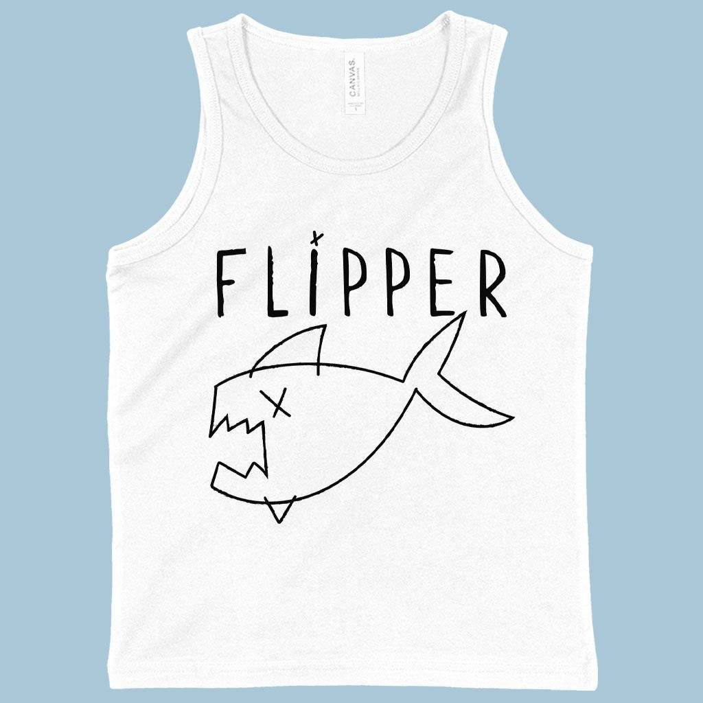 82833-69251c.jpeg Kids' Flipper Tank - Kurt Cobain Flipper Tank Kids & Baby Kids' Clothing Color : Neon Pink|Neon Blue|White