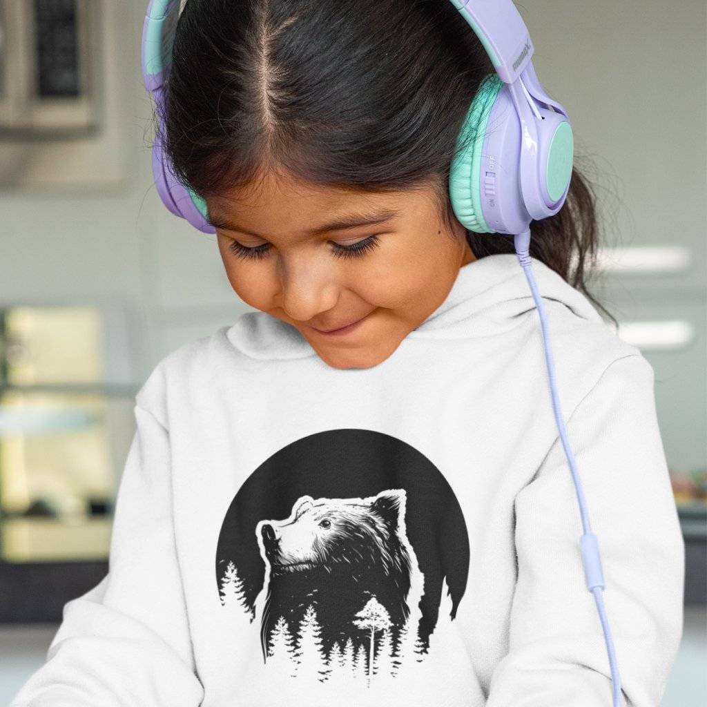 Toddler Bear Hoodie Kids & Baby Toddler Clothing Color : White|Turquoise|Pink 