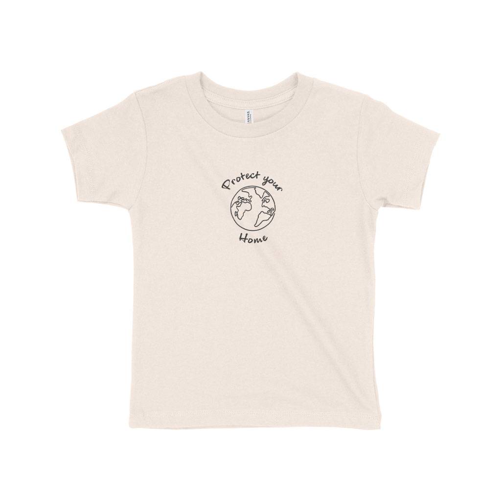 82914-1323bd.jpeg Protect Your Home Toddler Jersey T-Shirt Kids & Baby Toddler Clothing Color : Athletic Heather|Heather Dust|Kelly|Heather Columbia Blue