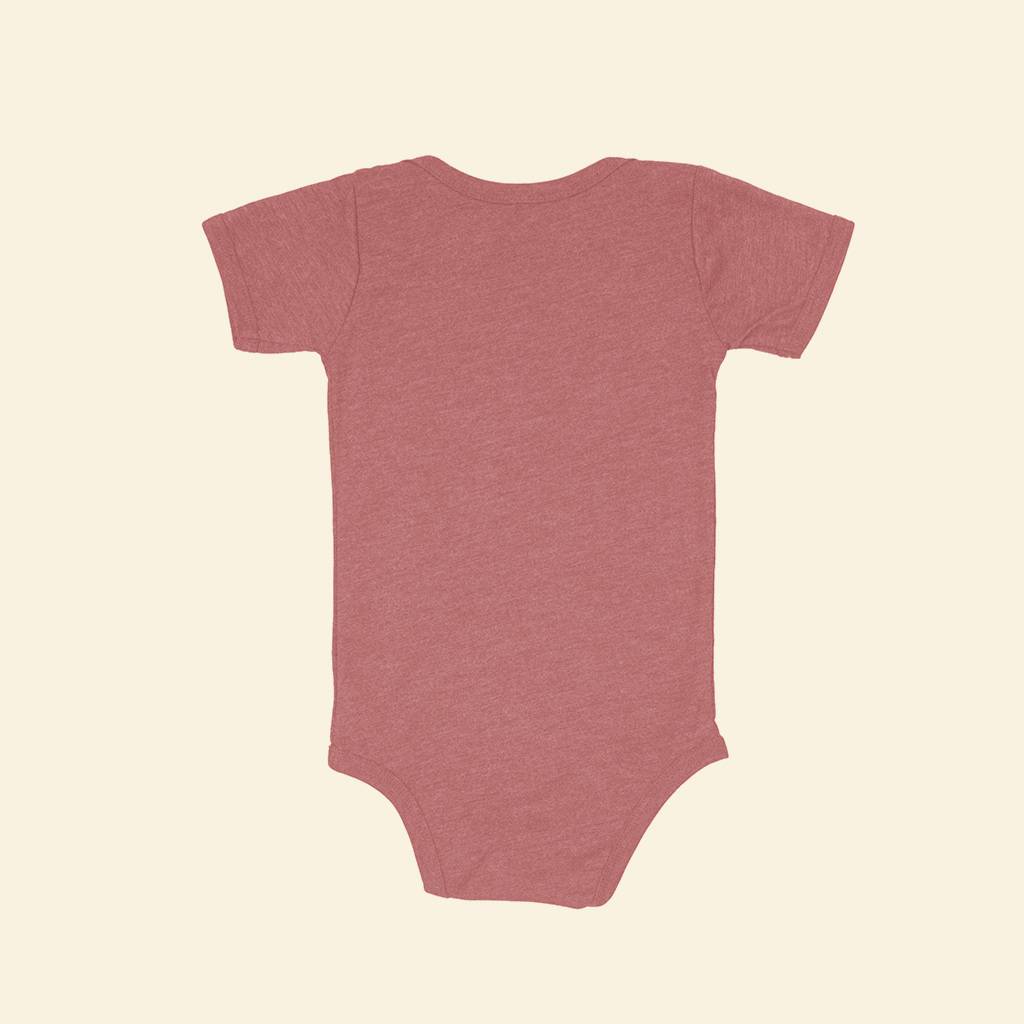 83042-4cc02e.jpg Bee Baby Triblend One-Piece Baby Clothing Kids & Baby Color : Gray Triblend|Ice Blue Triblend|Mauve Triblend