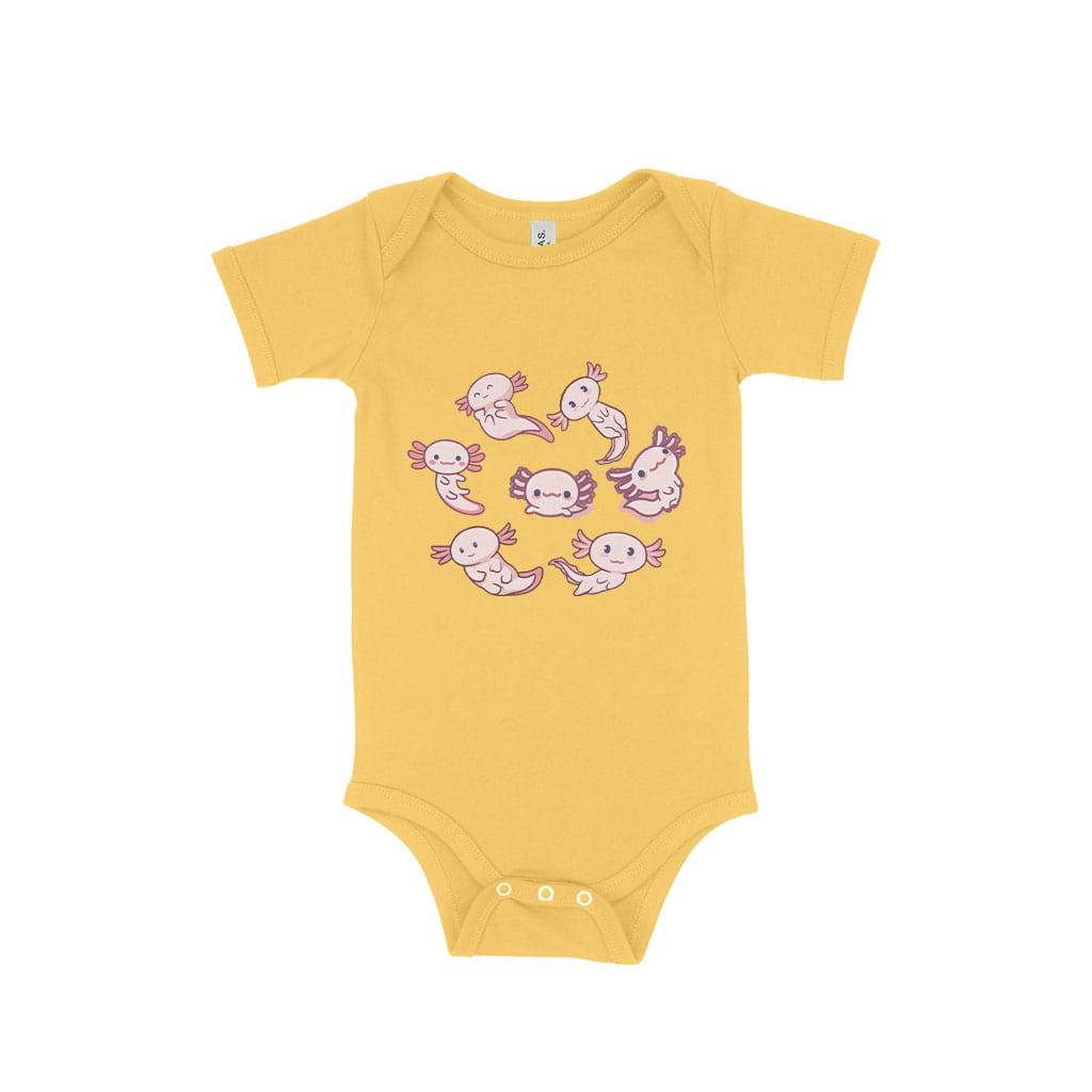 Axolotls Baby Jersey One-Piece