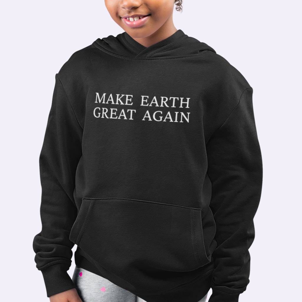 83290-460b21.jpg Make Earth Great Again Kids' Sponge Fleece Hoodie Kids & Baby Kids' Clothing Color : Athletic Heather|Black|Military Green