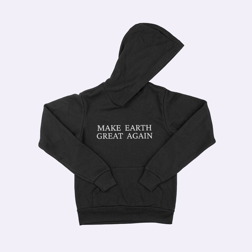 83290-f98c90.jpeg Make Earth Great Again Kids' Sponge Fleece Hoodie Kids & Baby Kids' Clothing Color : Athletic Heather|Black|Military Green