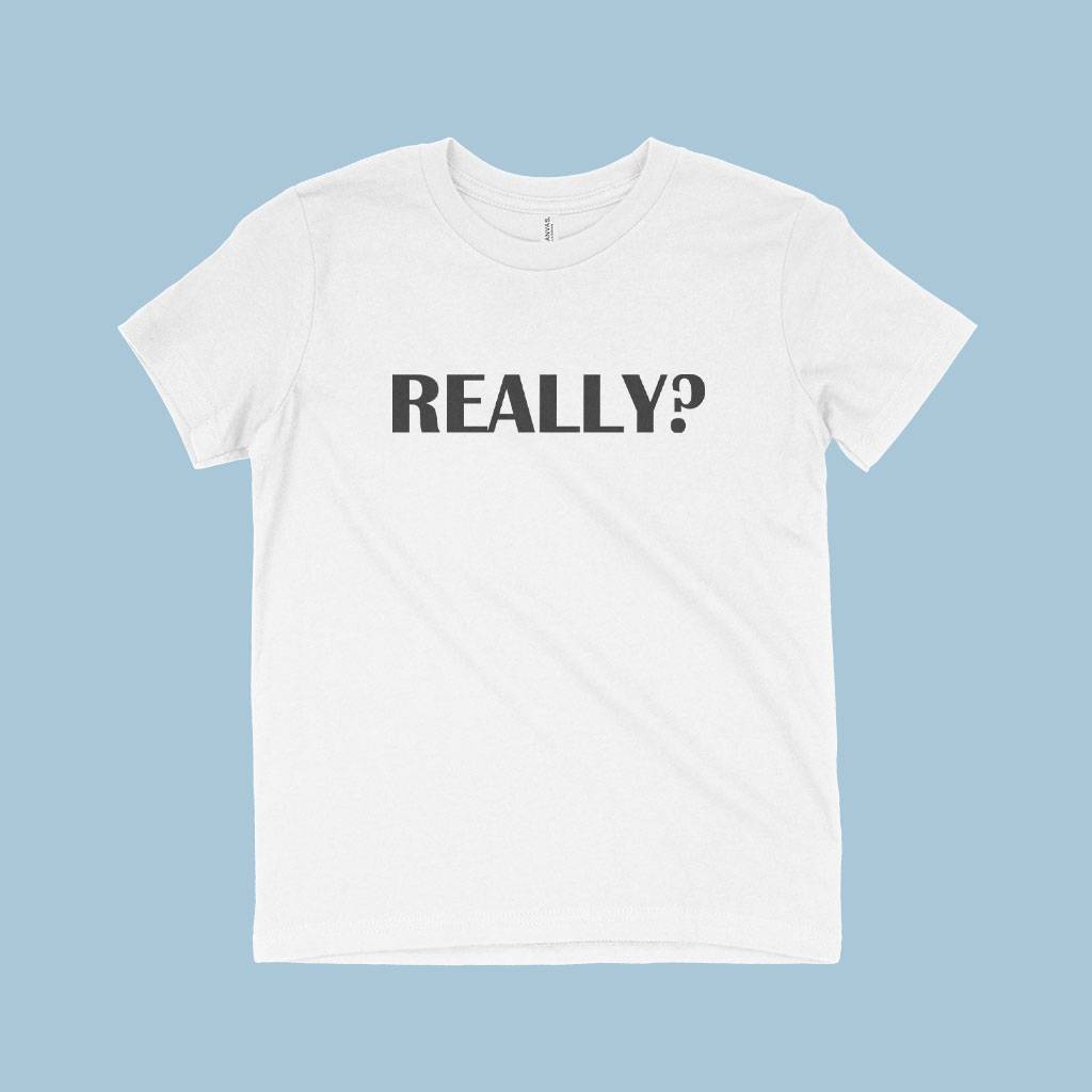 83301-d80c15.jpeg Really Kids' Jersey T-Shirt Kids & Baby Kids' Clothing Color : White|Black|Natural|Columbia Blue|Heather Red|Pink|Mustard