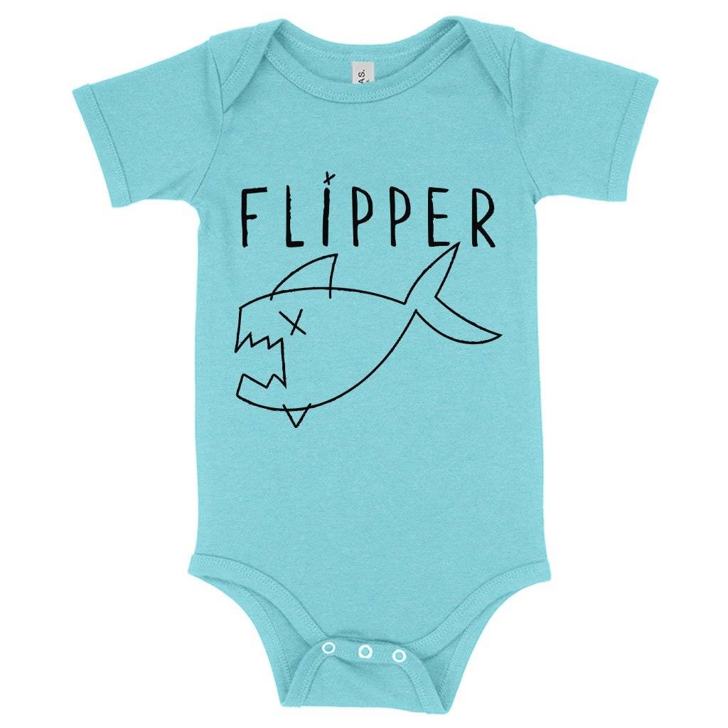 Baby Flipper Onesie – Kurt Cobain Flipper Onesie