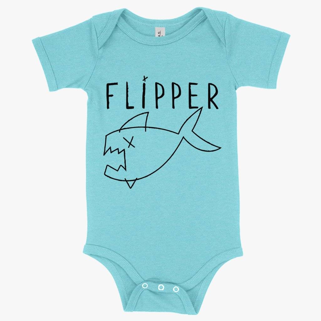 Baby Flipper Onesie – Kurt Cobain Flipper Onesie