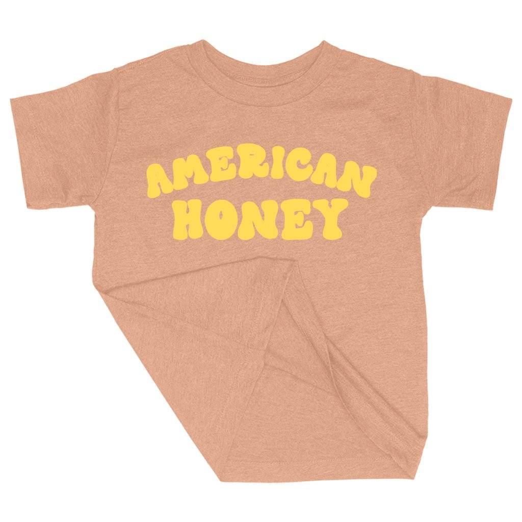 83352-4818a9.jpeg Triblend Toddler American Honey T-Shirt - Graphic Tee Shirt Kids & Baby Toddler Clothing Color : Ice Blue Triblend|Olive Triblend|Peach Triblend