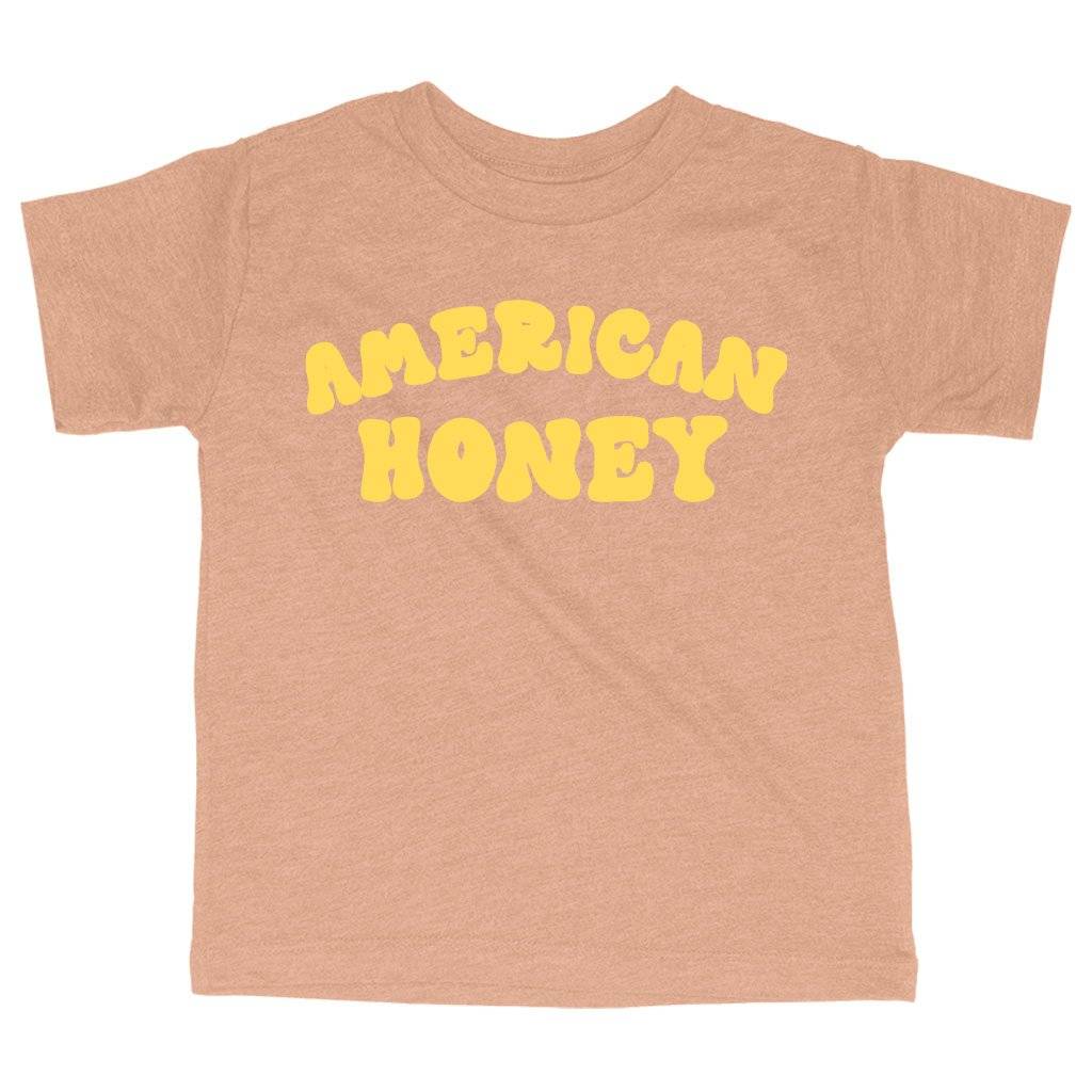 83352-b3c960.jpeg Triblend Toddler American Honey T-Shirt - Graphic Tee Shirt Kids & Baby Toddler Clothing Color : Ice Blue Triblend|Olive Triblend|Peach Triblend