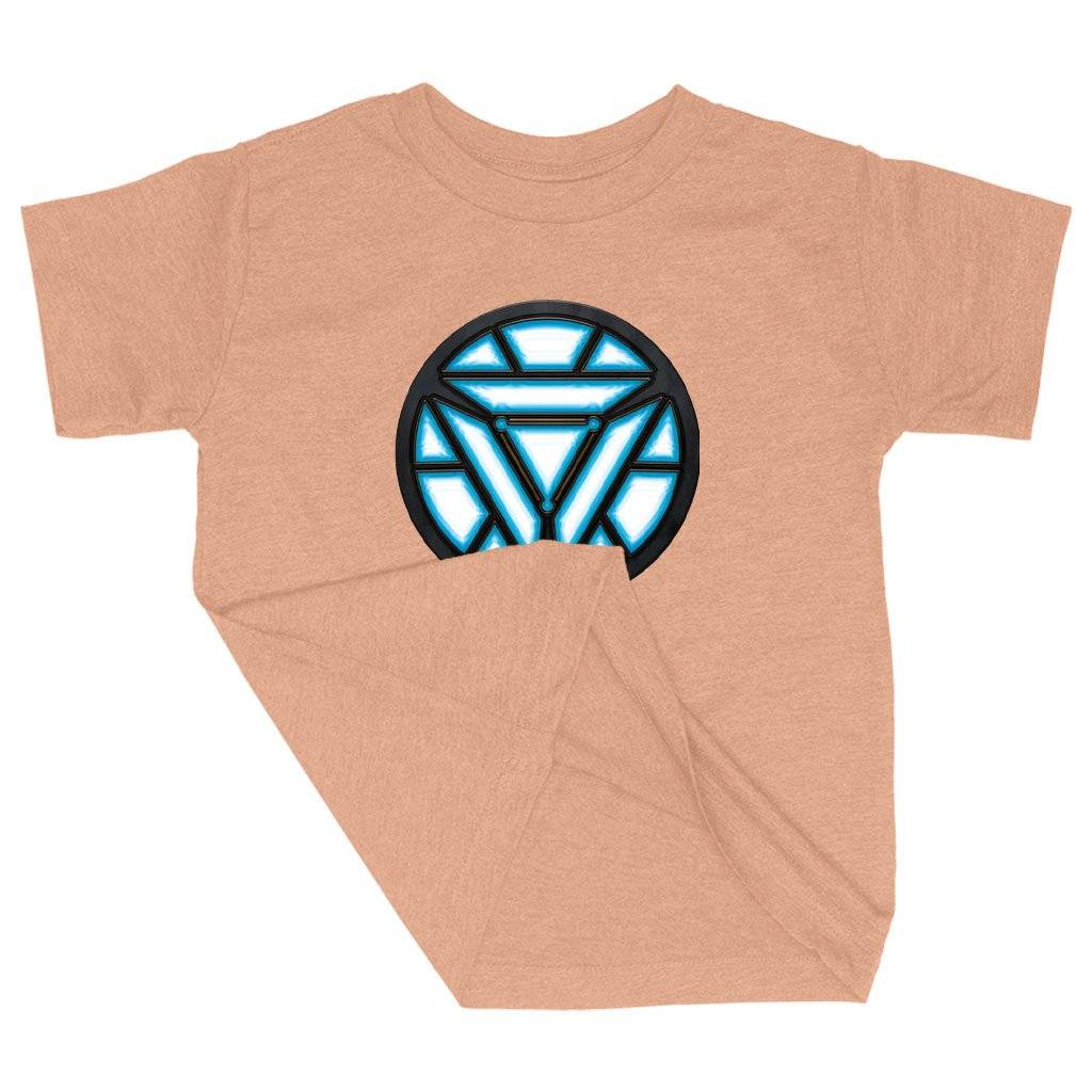 83353-29cd2d.jpeg Triblend Toddler Arc Reactor T-Shirt Kids & Baby Toddler Clothing Color : Ice Blue Triblend|Olive Triblend|Peach Triblend