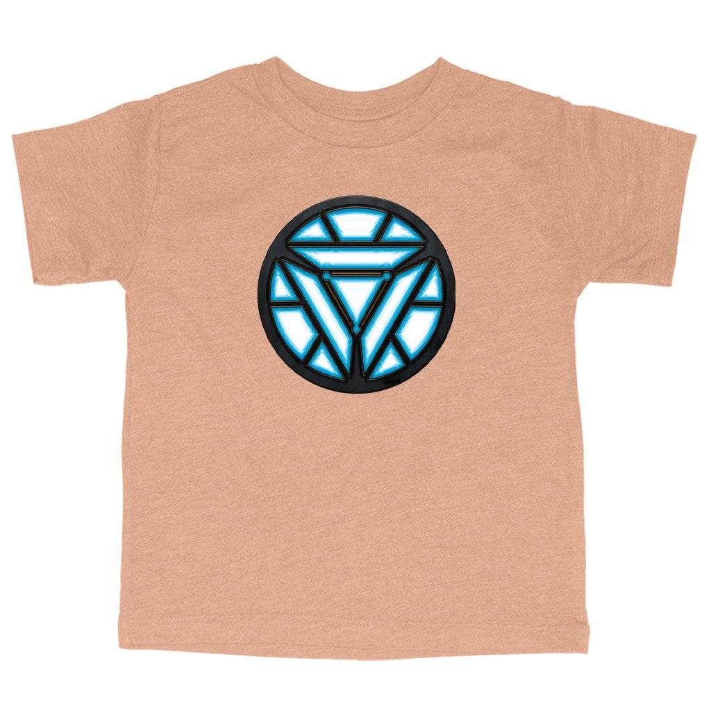 83353-f4d36b.jpeg Triblend Toddler Arc Reactor T-Shirt Kids & Baby Toddler Clothing Color : Ice Blue Triblend|Olive Triblend|Peach Triblend