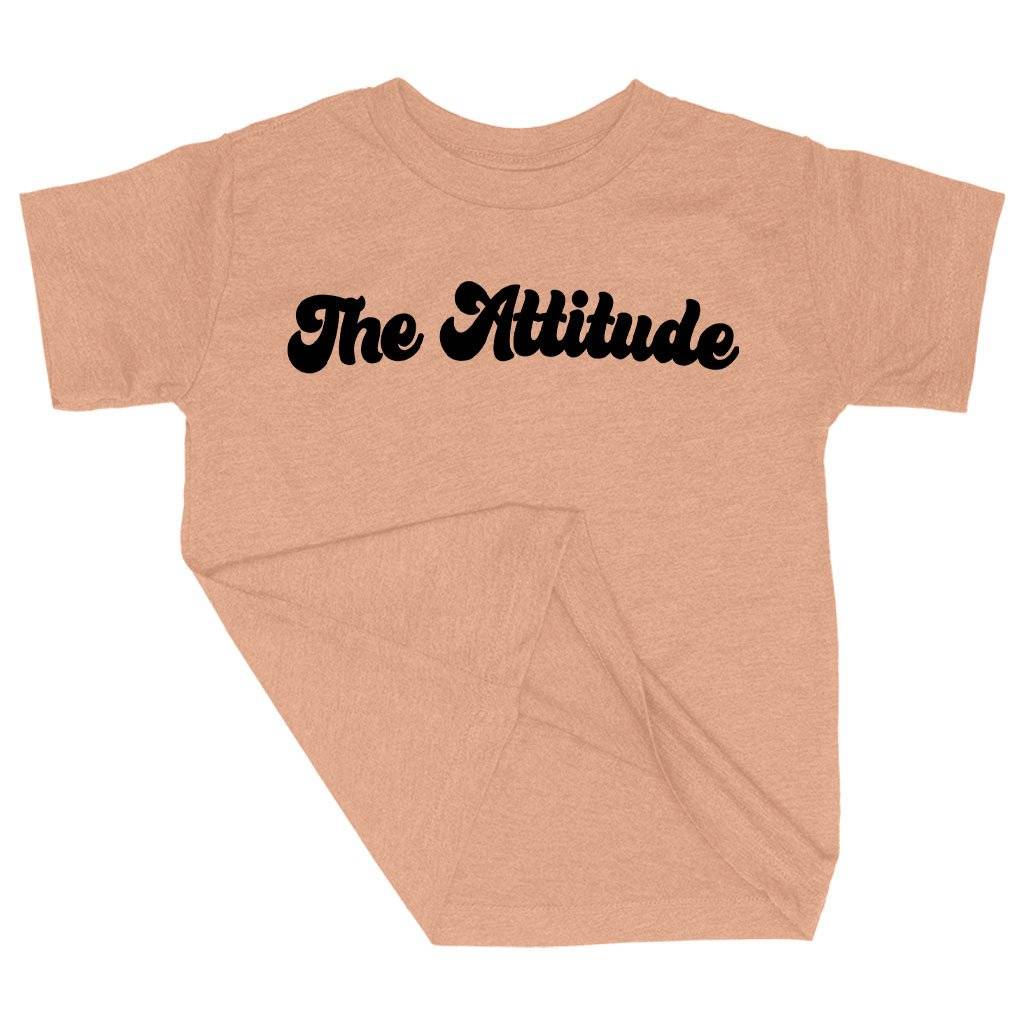 83354-70c047.jpeg Triblend Toddler The Attitude T-Shirt - Attitude Clothing Kids & Baby Toddler Clothing Color : Ice Blue Triblend|Olive Triblend|Peach Triblend