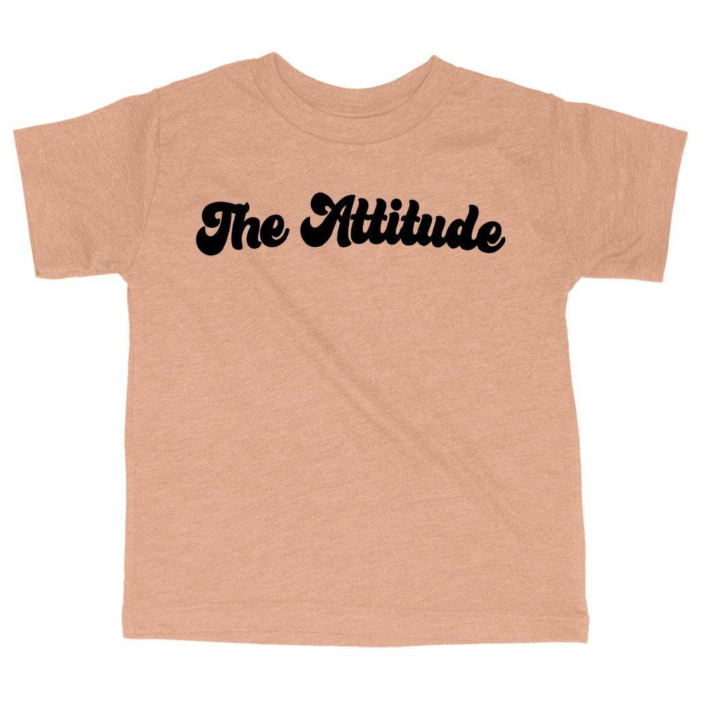 83354-dc8058.jpeg Triblend Toddler The Attitude T-Shirt - Attitude Clothing Kids & Baby Toddler Clothing Color : Ice Blue Triblend|Olive Triblend|Peach Triblend