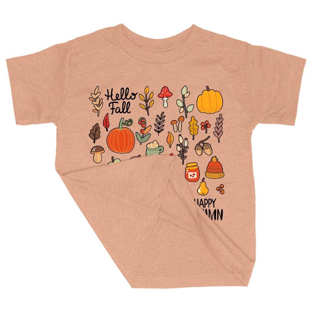 83359-a2fa69.jpeg Triblend Toddler Autumn T-Shirt - Fall Themed T-Shirts Kids & Baby Toddler Clothing Color : Ice Blue Triblend|Peach Triblend|Olive Triblend