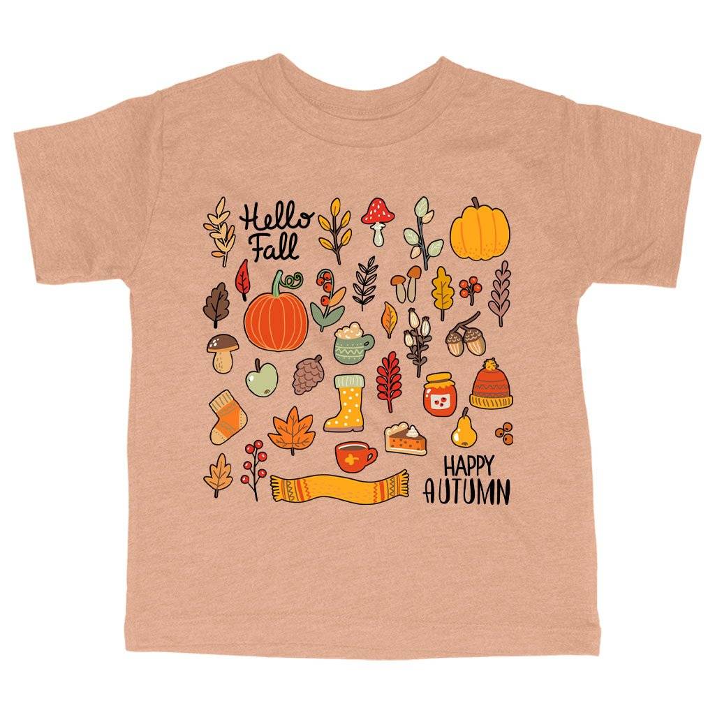 83359-b530ce.jpeg Triblend Toddler Autumn T-Shirt - Fall Themed T-Shirts Kids & Baby Toddler Clothing Color : Ice Blue Triblend|Peach Triblend|Olive Triblend