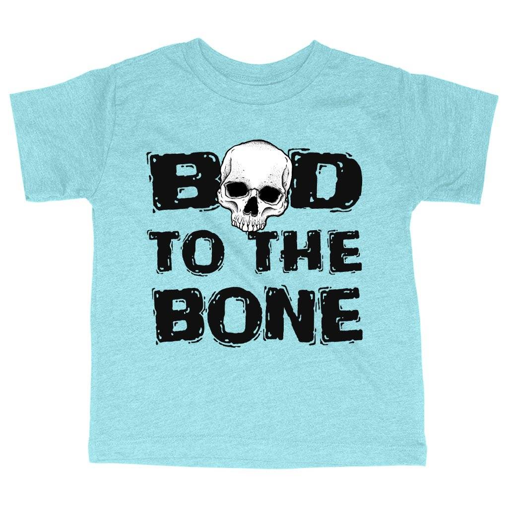 83360-b4b0eb.jpeg Triblend Toddler Bad to the Bone T-Shirt - Grapic Tee Shirts Kids & Baby Toddler Clothing Color : Ice Blue Triblend|Peach Triblend|Olive Triblend