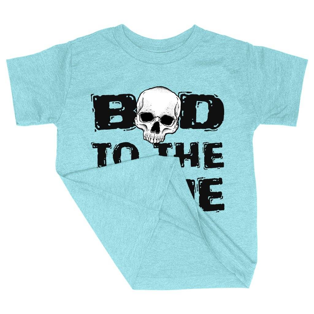 83360-d4829f.jpeg Triblend Toddler Bad to the Bone T-Shirt - Grapic Tee Shirts Kids & Baby Toddler Clothing Color : Ice Blue Triblend|Peach Triblend|Olive Triblend