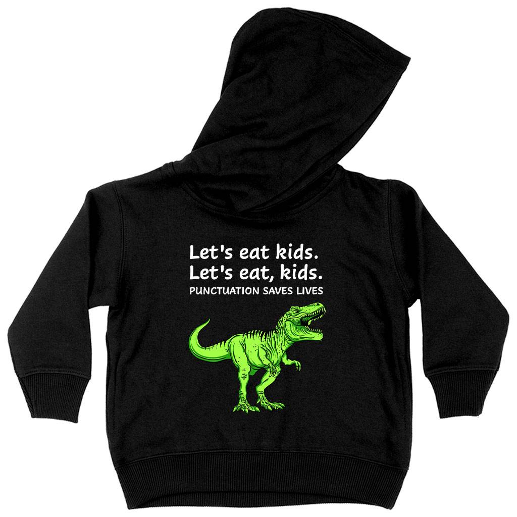 83935-ecb22f.jpeg Toddler Punctuation Saves Lives Dinosaur Hoodie - Dinosaur Hoodie Kids Kids & Baby Toddler Clothing Color : Pink|White|Black