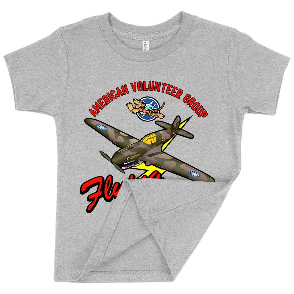 84082-19daff.jpeg Toddler Flying Tigers T-Shirt - Flying Tiger Clothing - Flying Tiger Clothing Kids & Baby Toddler Clothing Color : Athletic Heather|Heather Yellow Gold|Heather Dust