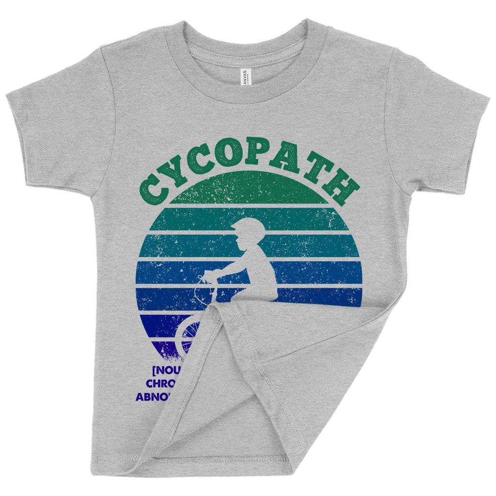 84084-10af2c.jpeg Toddler Cycopath T-Shirt - Funny Cycling T-Shirts - Bike T-Shirts Kids & Baby Toddler Clothing Color : Heather Yellow Gold|Athletic Heather|Kelly