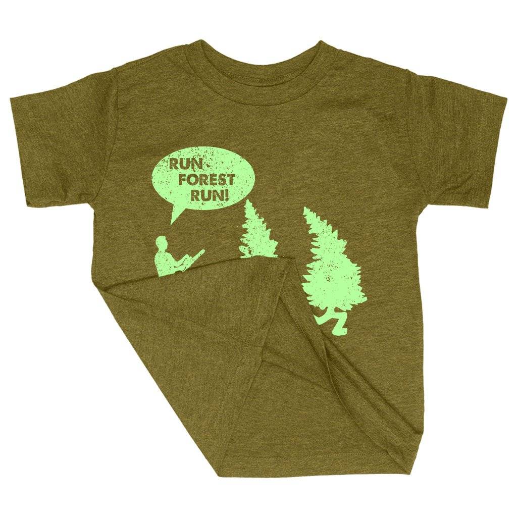 84086-b6917e.jpeg Triblend Toddler Run Forest Run T-Shirt - Funny T-Shirt Kids & Baby Toddler Clothing Color : Ice Blue Triblend|Olive Triblend|Peach Triblend