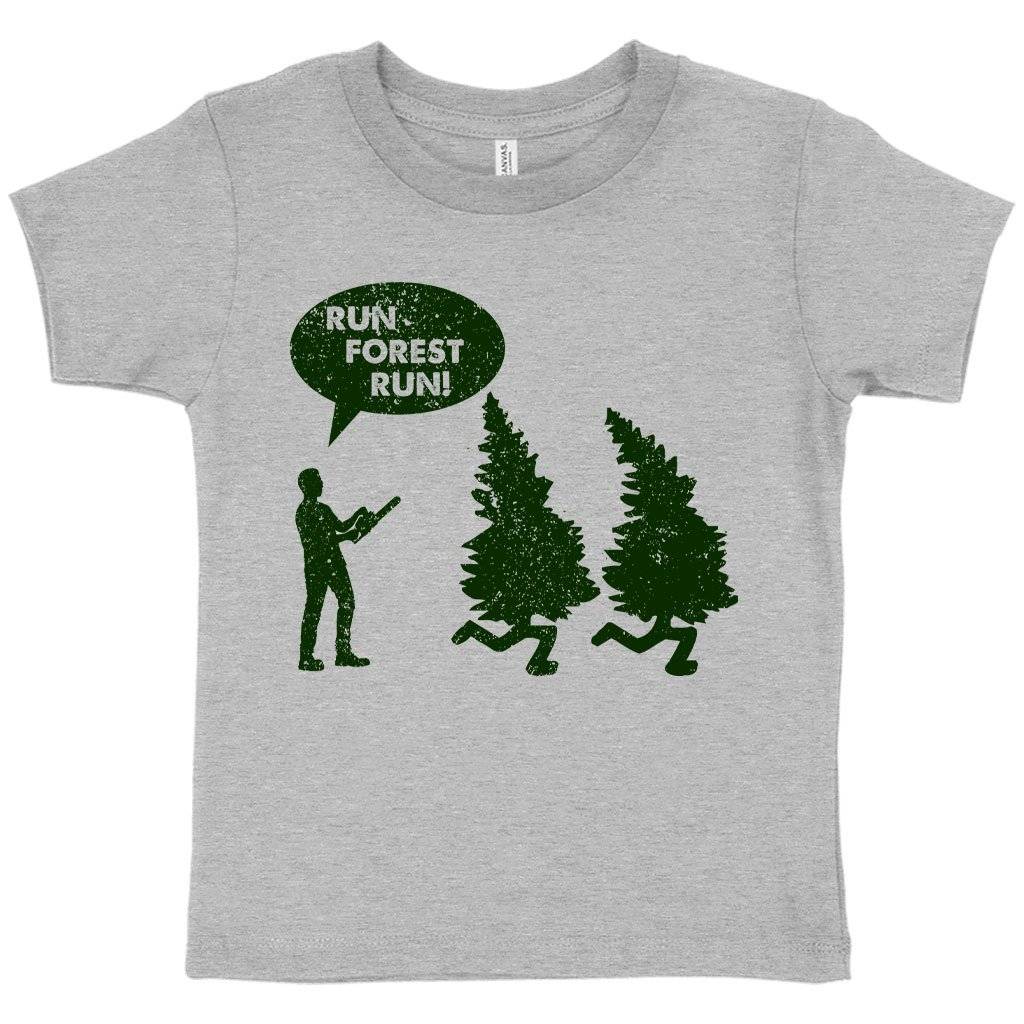 84089-915fa4.jpeg Toddler Run Forest Run T-Shirt - Funny T-Shirt Kids & Baby Toddler Clothing Color : Athletic Heather|Kelly|Heather Yellow Gold
