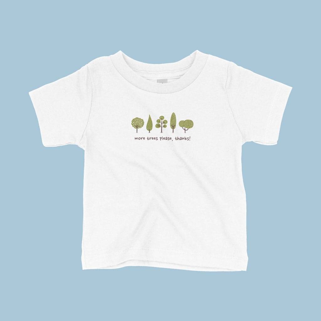 84252-e6e062.jpeg More Trees Please Baby Jersey T-Shirt Baby Clothing Kids & Baby Color : White|Navy|Pink