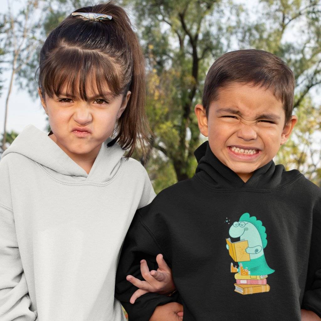 84274-85e0c6.jpg Kids' Toddler Dinosaur Hooded Sweatshirt Kids & Baby Kids' Clothing Color : White|Black|Kelly