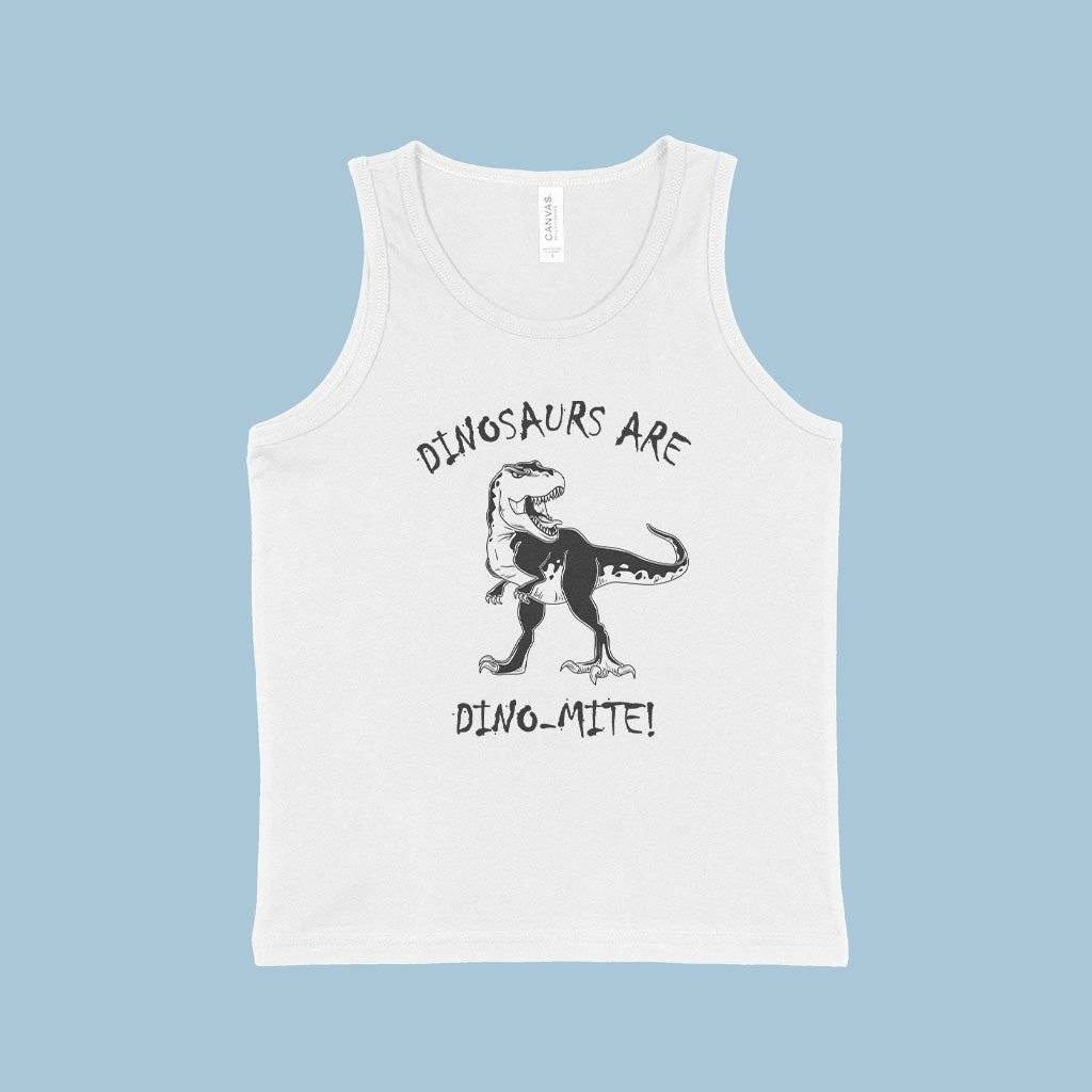 84323-4ee6ec.jpeg Dinosaur Kids' Tank Top Kids & Baby Kids' Clothing Color : White|Black|Neon Pink
