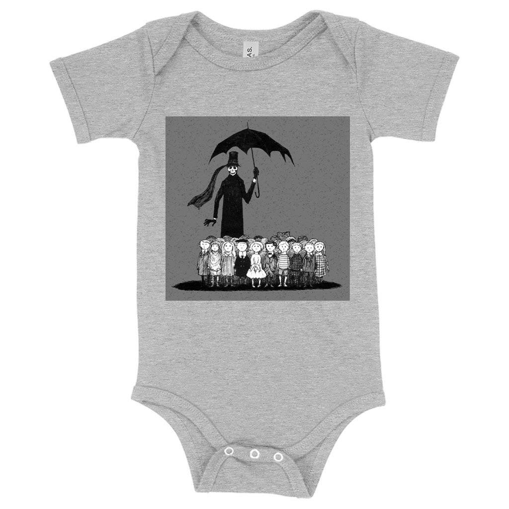 84469-77ab50.jpeg Baby Edward Gorey Onesie - Gothic Onesie Baby Clothing Kids & Baby Color : Peach Triblend|Ice Blue Triblend|Gray Triblend