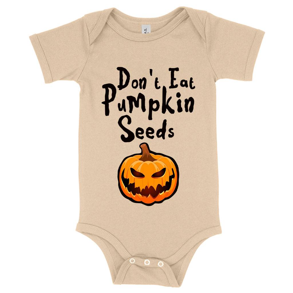 84474-03f799.jpeg Baby Jersey Don’t Eat Pumpkin Seeds Onesie - Halloween Onesies Baby Clothing Kids & Baby Color : White|Heather Dust|Pink